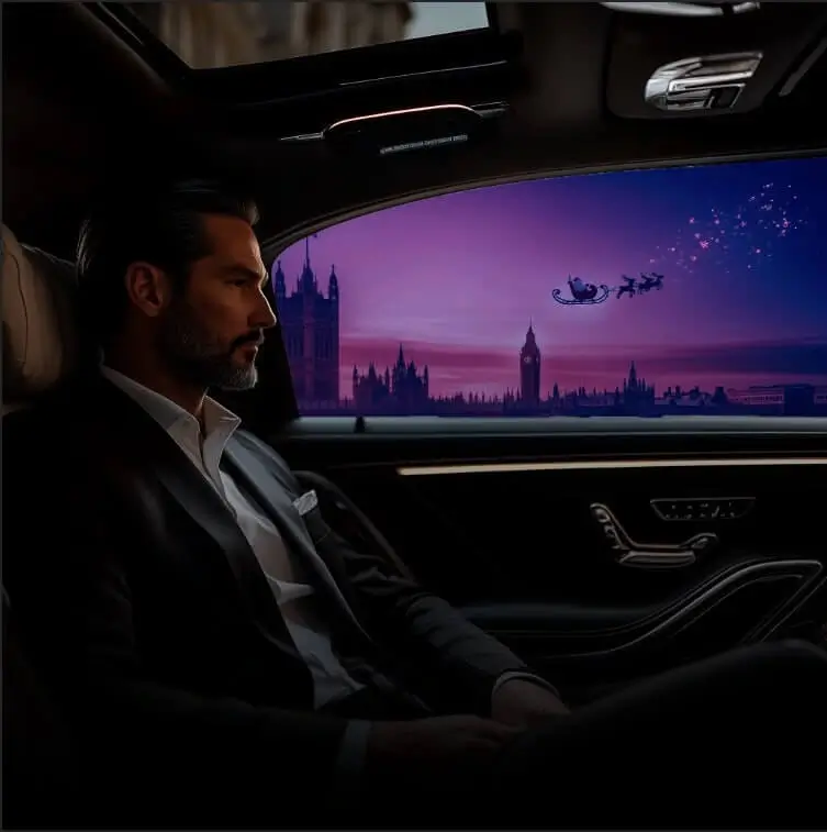 Drive Into Christmas Cheer with Umbrella Transfers!